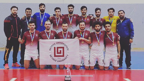 Futsalda Namağlup Şampiyonuz