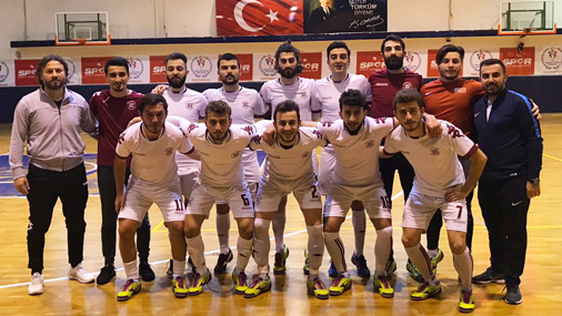 Futsal Erkek Takımımız Şampiyonluk Maçına Çıkacak