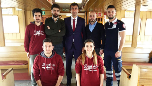 Beykoz Üniversitesinden Vapurda İlk Yardım Eğitimi