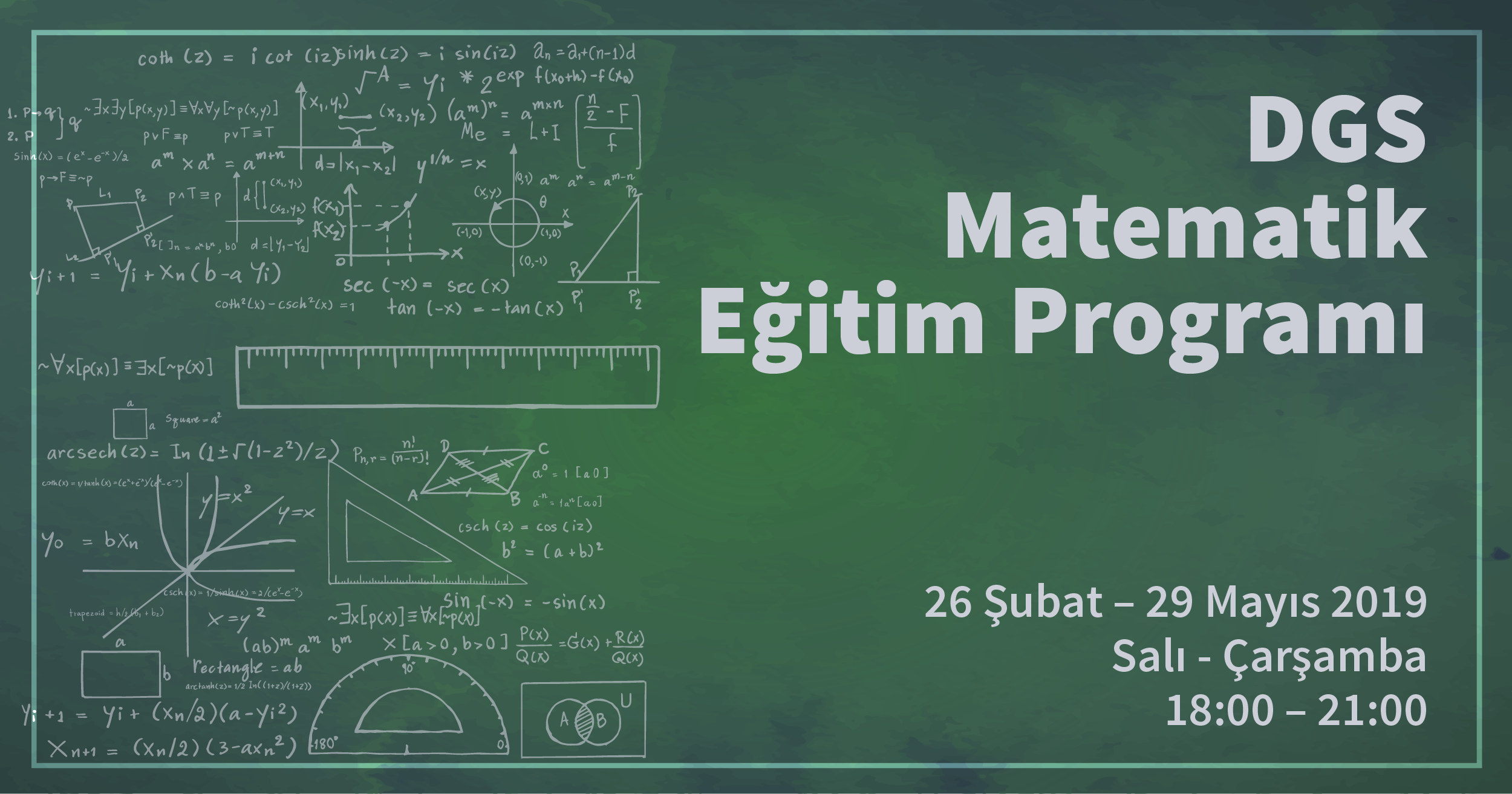 Dikey Geçiş Sınavı Matematik Eğitim Programı 