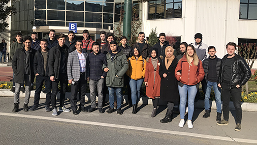 Raylı Sistemler İşletmeciliği Bölümü Öğrencilerinin Teknik Gezisi
