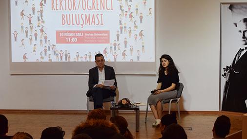 Rektör/Öğrenci Buluşması Gerçekleşti