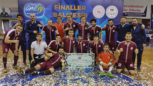 Beykoz Üniversitesi Futsal Takımı Avrupa’da Türkiye’yi Temsil Edecek
