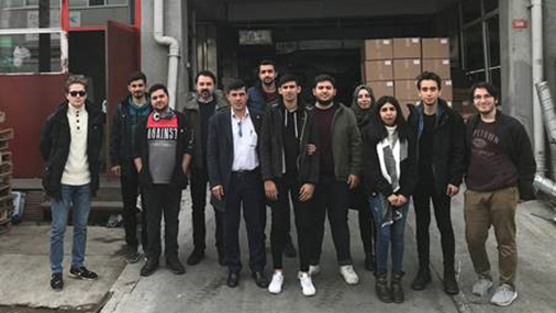 Grafik Tasarımı Programı Öğrencileri ile Ritim Matbaacılık ve Ekip Matbaacılık’a Ziyaret
