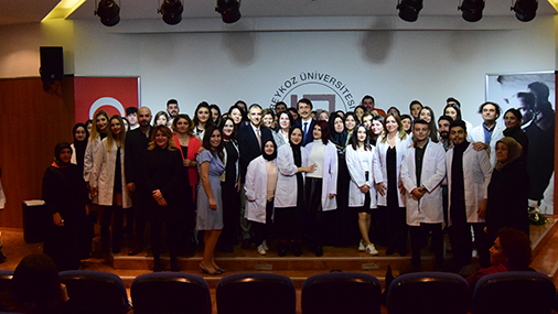  Meslek Yüksekokulu, Sağlık Programları Beyaz Önlük Giyme Töreni Gerçekleşti