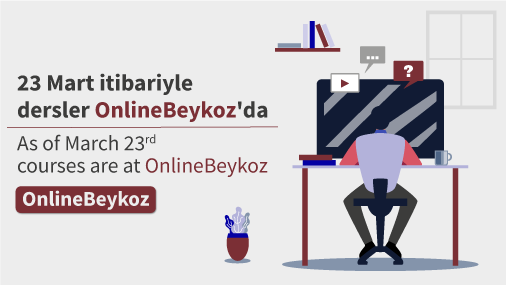 2020 Bahar Yarıyılı Uzaktan Eğitim ile Tamamlanacak
