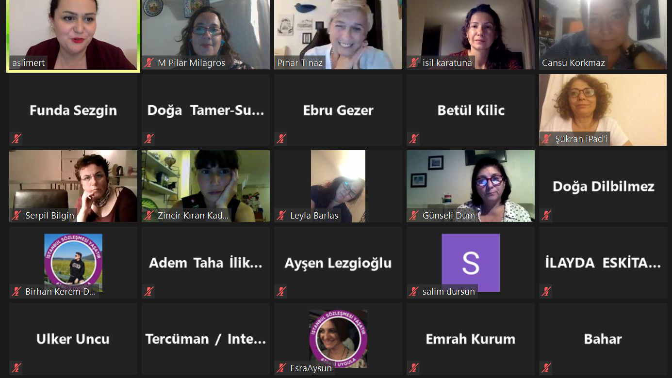 Prof. Dr. Pınar Tınaz, Kadın Araştırmaları Merkezi Paneline Katıldı