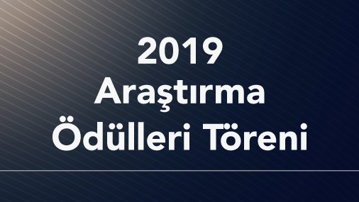 2019 Araştırma Ödülleri Verildi