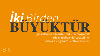 2020-2021 Bahar Yarıyılı Çift Anadal ve Yan dal Başvuruları Başladı