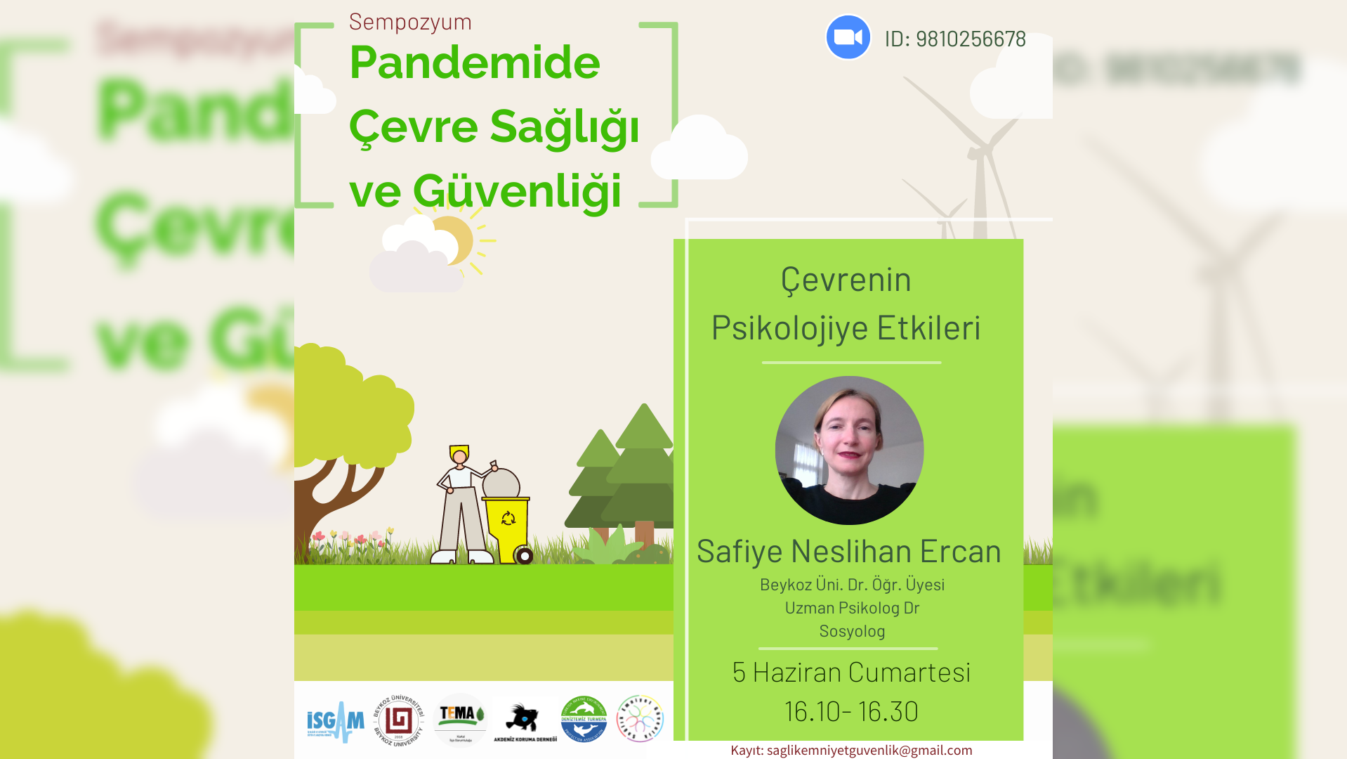Pandemide Çevre Sağlığı ve Güvenliği