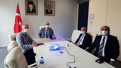 İstanbul İl Afet ve Acil Durum Müdürlüğü (AFAD) ile ALYO Projesi Hakkında Toplantı Yapıldı