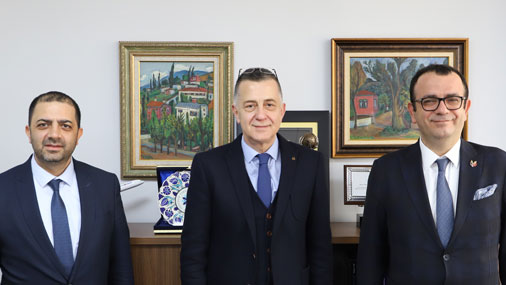 TABA - AmCham Türkiye Yönetim Kurulu Başkanı Süleyman E. Sanlı ile İş Birlikleri Görüşüldü