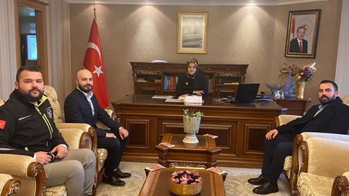 Beykoz Kaymakamı Esengül Korkmaz Çiçekli’yi Makamında Ziyaret Ettik
