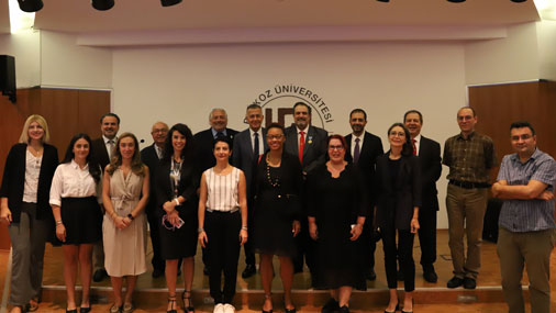 Felician Üniversitesinden Gelen Heyet ile Toplantı Gerçekleşti
