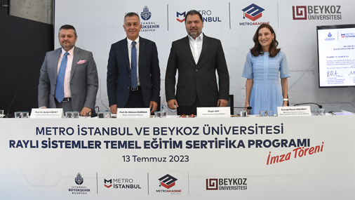 Metro İstanbul ile Eğitimde İş Birliği Protokolü İmzalandı!