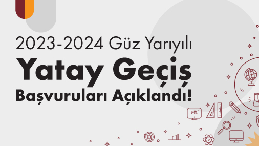 2023-2024 Güz Yarıyılı Yatay Geçiş Sonuçları Açıklandı