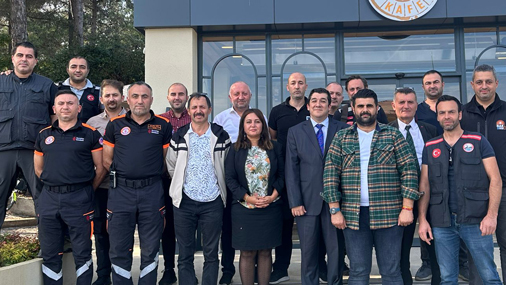 BLMYO, İstanbul Anadolu Yakası Afet İlçe Birim Başkanları Toplantısına Katıldı