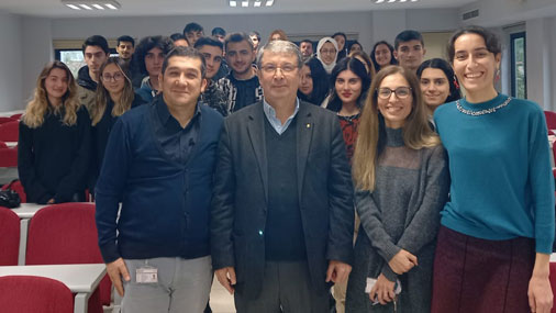 Dış Ticaret Programı Sektör-Öğrenci Buluşması Kapsamında Dr. Muammer Kantarcı’yı Ağırladı