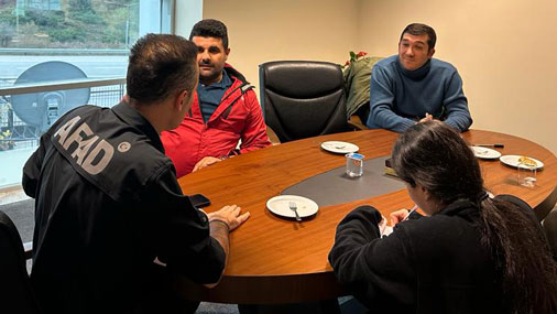 İstanbul AFAD Anadolu Yakası Birlik Müdürü Bilal Öztürk ile Toplantı Yapıldı