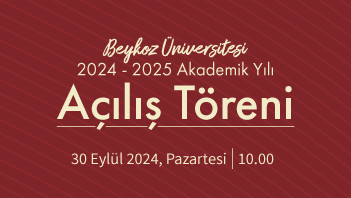 2024-2025 Akademik Yılı Açılış Töreni