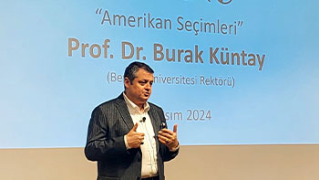 Beykoz Üniversitesi Rektörü Prof. Dr. Burak Küntay Turing Etkinliğinde Öğrencilerle Buluştu!