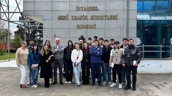 Deniz Liman İşletmeciliği Öğrencilerinden İstanbul Gemi Trafik Hizmetleri Merkezi’ne Teknik Ziyaret
