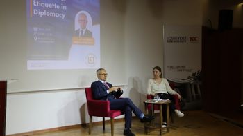 Söyleşi: “Behavioural Etiquette in Diplomacy” Gerçekleşti
