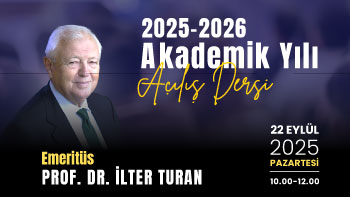 2025-2026 Akademik Yılı Açılış Dersi