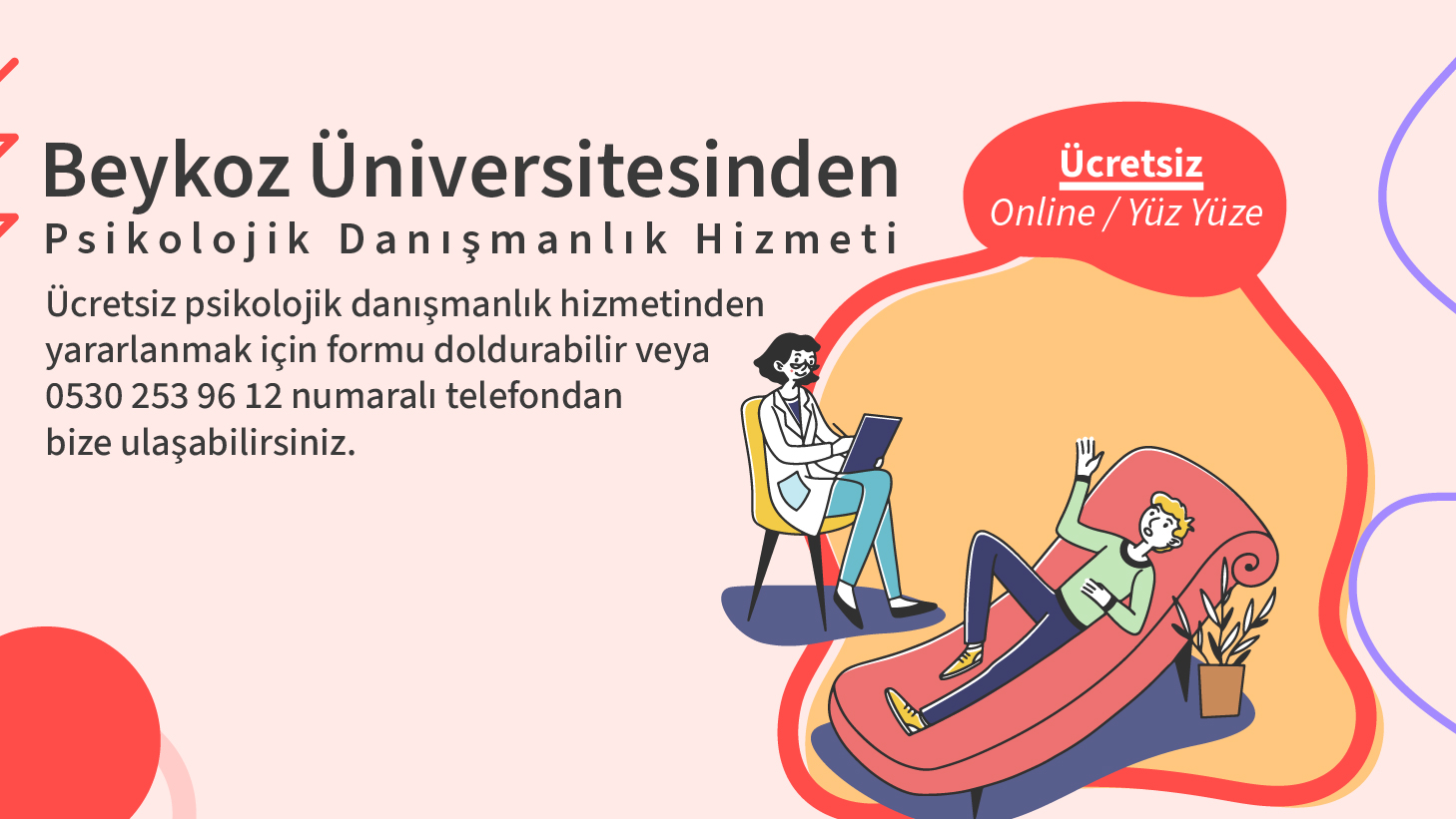 Beykoz Üniversitesinden Ücretsiz Psikolojik Danışmanlık Hizmeti