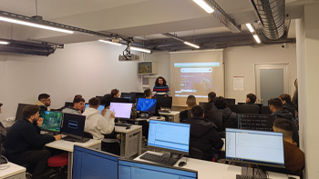 Selimcan Yıluğur from Vrege Technology Met with Beykoz University Students