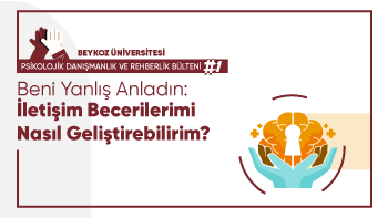 Psikolojik Danışmanlık ve Rehberlik Bülteni #1