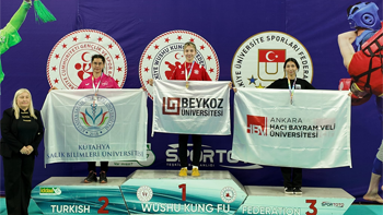 Elif Naz Kara Brings Three Gold Medals to Our University
