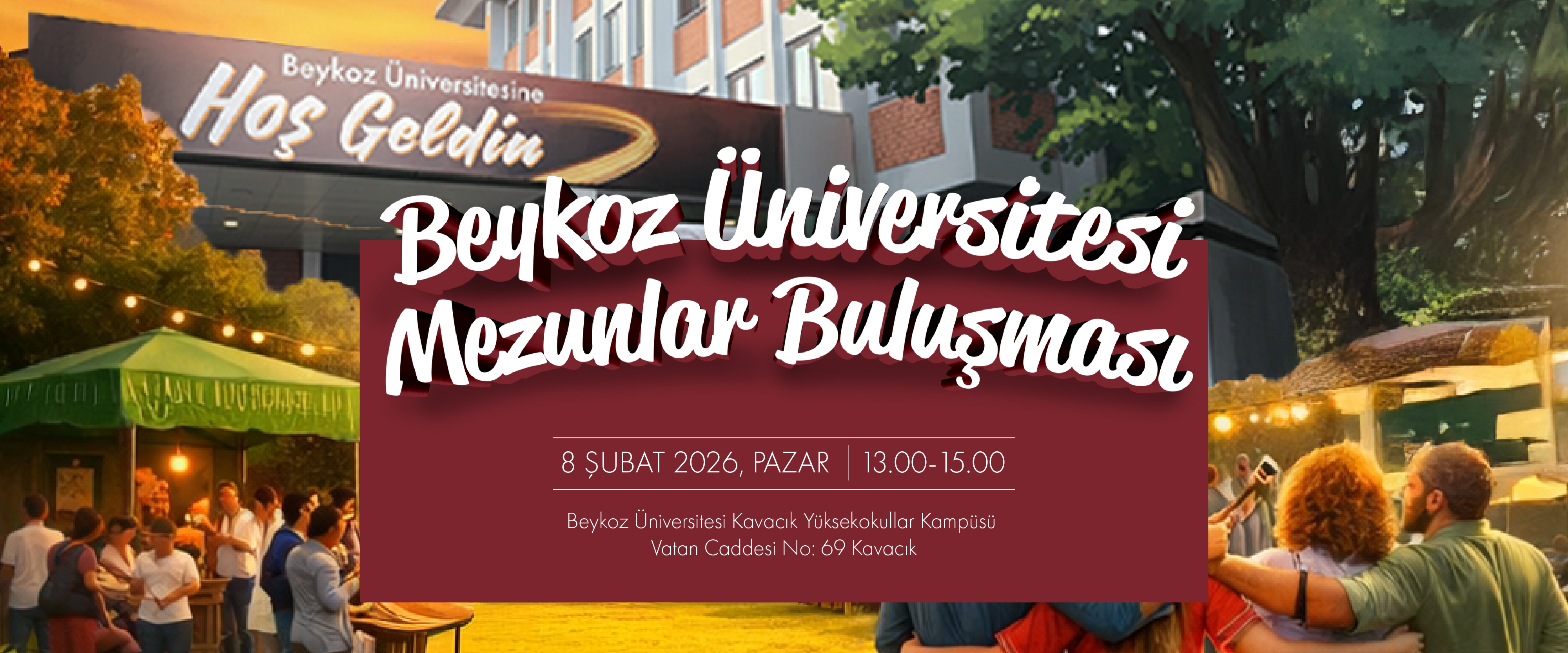 Beykoz Üniversitesi Mezunları Aynı Bahçede Buluşuyor