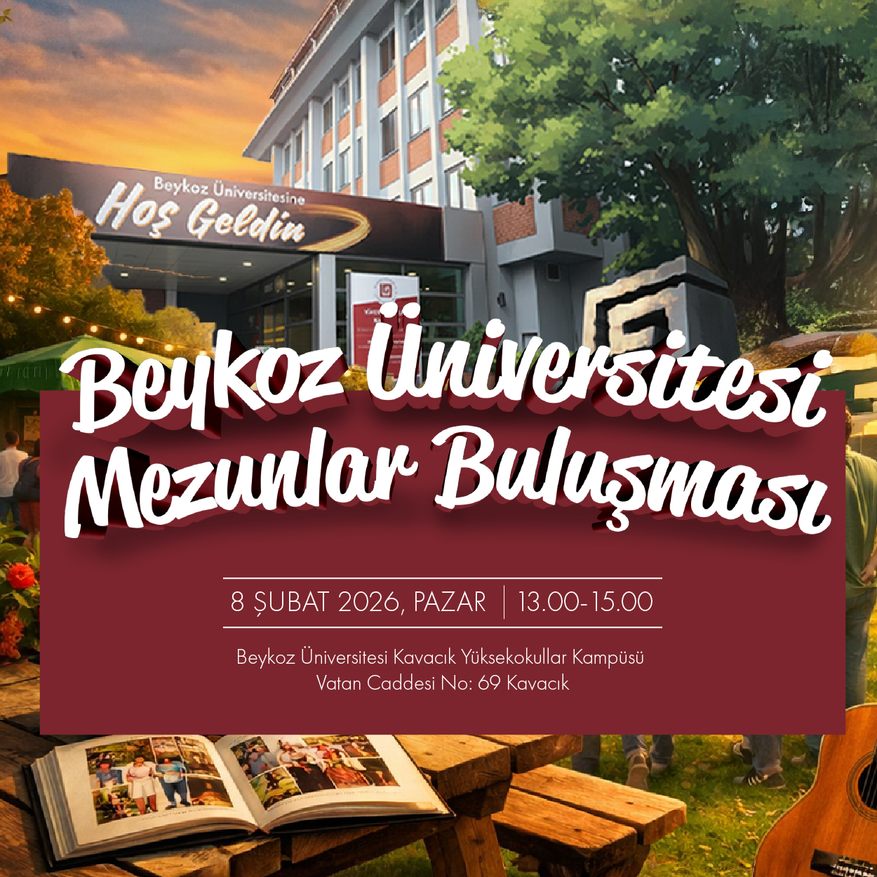 Beykoz Üniversitesi Mezunları Aynı Bahçede Buluşuyor