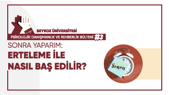 Psikolojik Danışmanlık ve Rehberlik Bülteni #3
