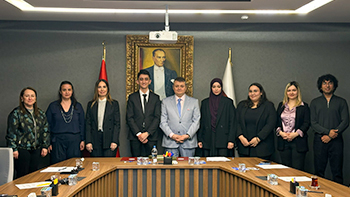 Fas Diplomatik ve Uluslararası İş Birliği Gençlik Konseyi Türkiye Temsilcilerinden Beykoz Üniversitesine Ziyaret