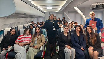 Sivil Havacılık Kabin Hizmetleri Programında Sektör Temsilcileriyle Emniyet Odaklı Etkinlik Gerçekleştirildi