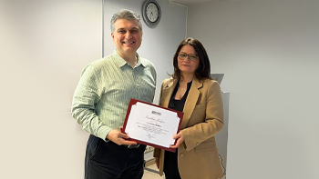Eylem Göçmen from Allianz Türkiye Met with Our Foreign Trade Program Students