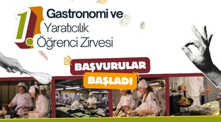 I. Gastronomi ve Yaratıcılık Öğrenci Zirvesi