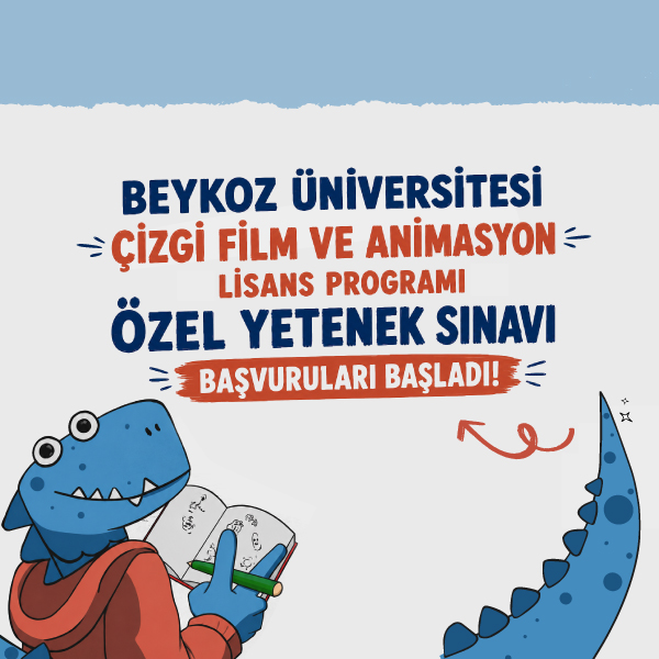Çizgi Film ve Animasyon Lisans Programı Özel Yetenek Sınavı Başvuruları Başladı
