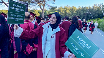Our Program’s First Double Major Graduate: Rümeysa Yurduseven