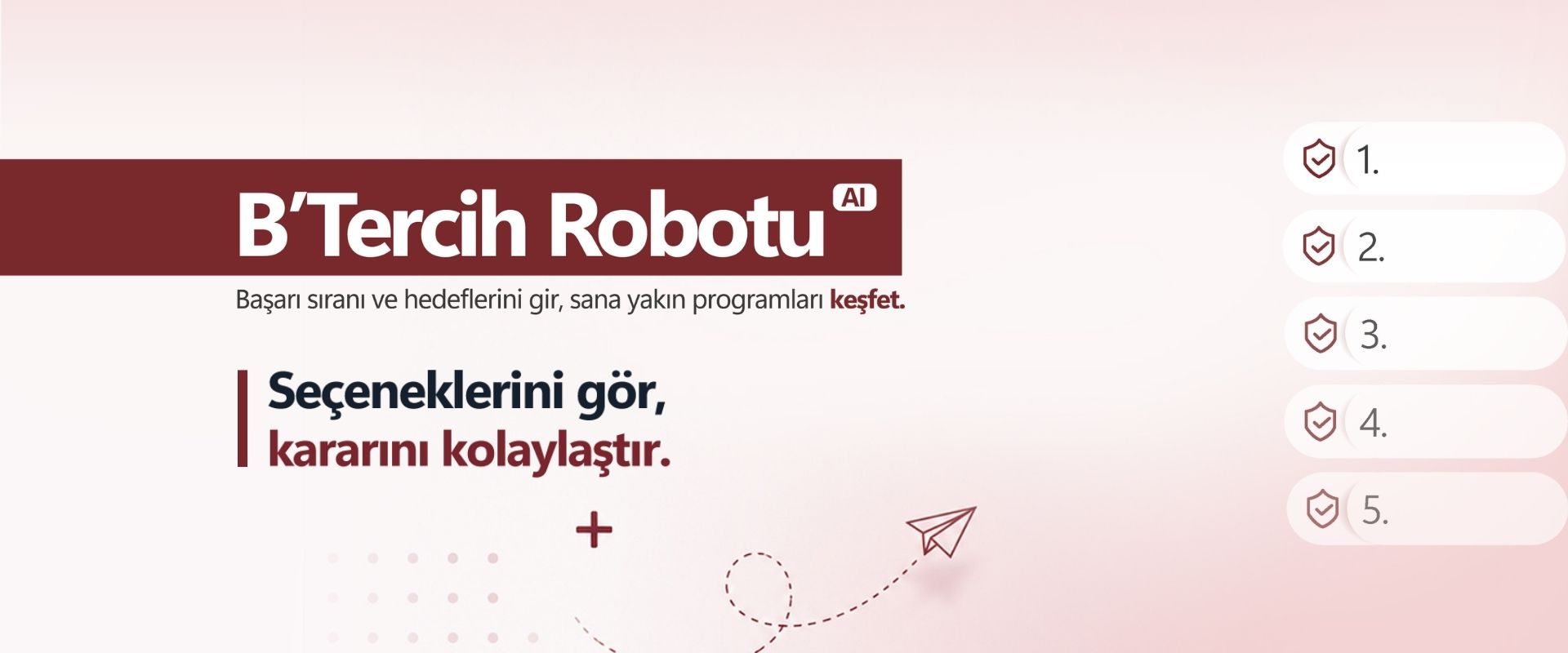B'Tercih YKS Tercih ve Araştırma Aracı