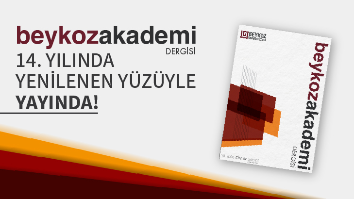 BeykozAkademi Dergisi 14. Yılında Yenilenen Yüzüyle Yayında!
